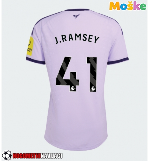 Moške Nogometnih dresov Newcastle United Jacob Ramsey #41 Tretji 2026-27 Kratki rokavi Moške Nogometnih dresov Newcastle United Jacob Ramsey #41 Tretji 2026-27 Kratki rokavi
